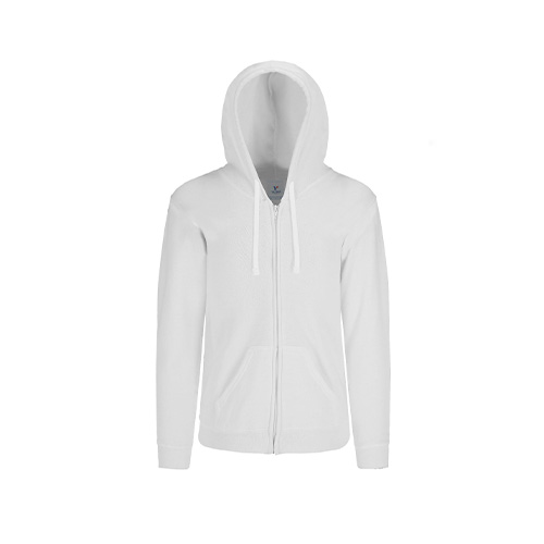HOODIE YAZ POLY JUVENIL CON CIERRE UNISEX - Vista 6